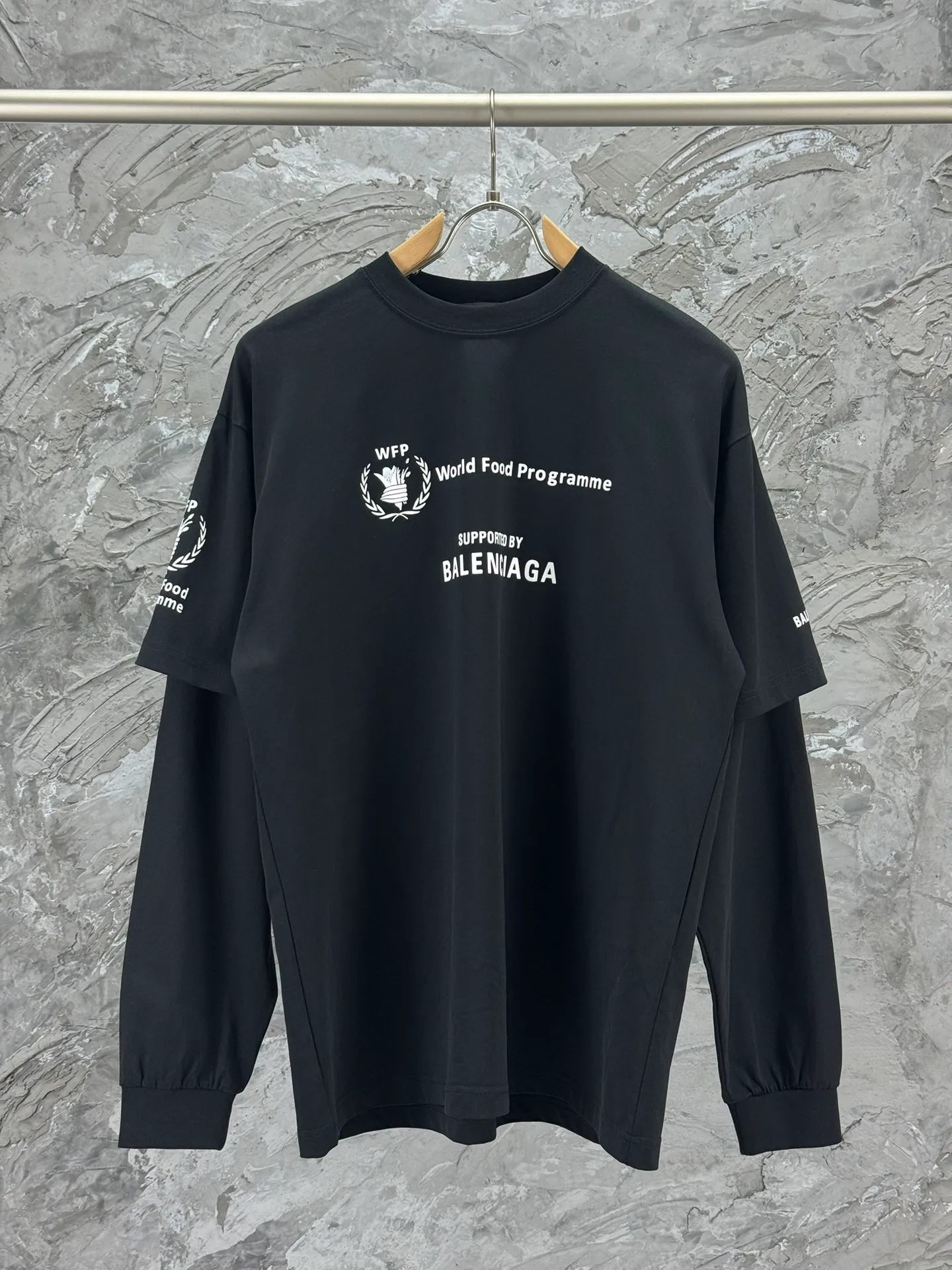 BALENCI*GA . 280g . . . .os Same Style -Color：Black -SIZE：XS S M L 8607#